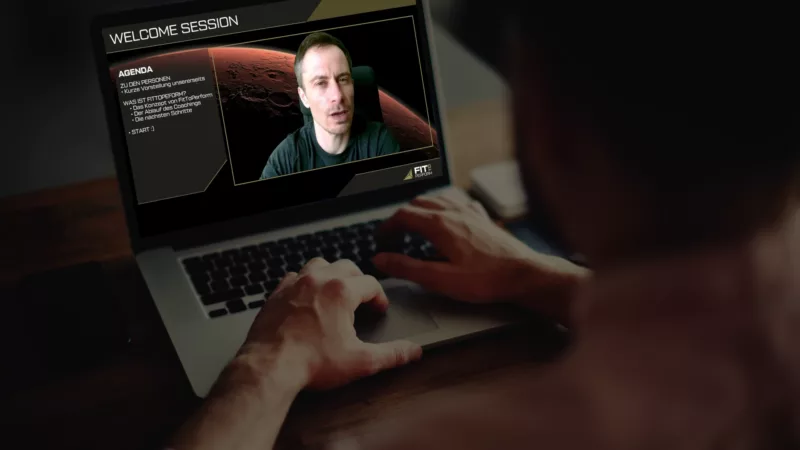 Coach Tim beim Online Performance Coaching Coach Tim beim Online Performance Coaching